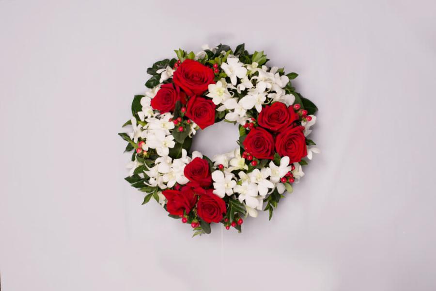 Precio corona de flores